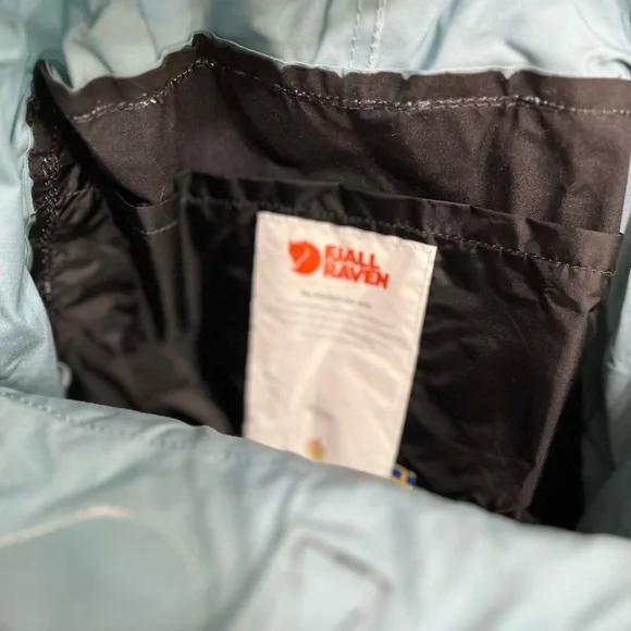 Fjallraven Kånken Sky Blue and Black Backpack - Picture 3 of 6